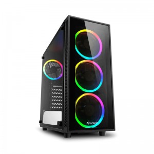 Caixa ATX Sharkoon TG4 RGB